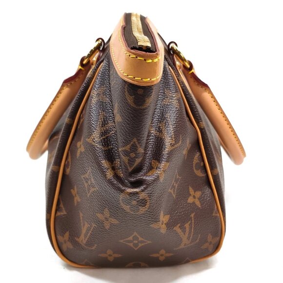Louis Vuitton LV Shoulder Bag Tivoli PM Brown Monogram 850-032525 - Picture 3 of 16